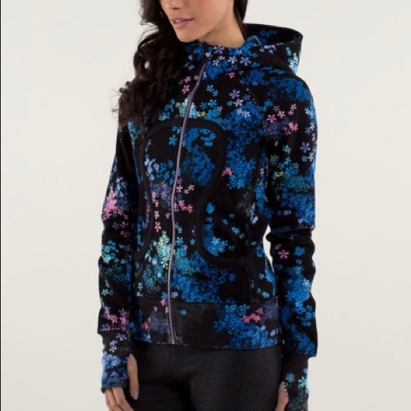 lululemon athletica Sweaters - Floral Lululemon Scuba Hoodie